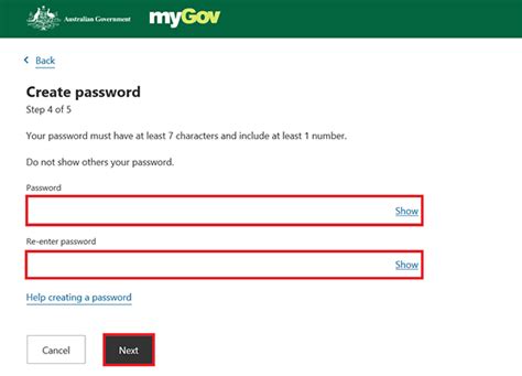 mygov account.